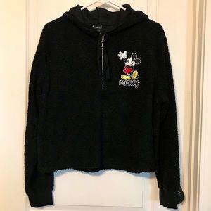 Disney Black sweater with hoodie